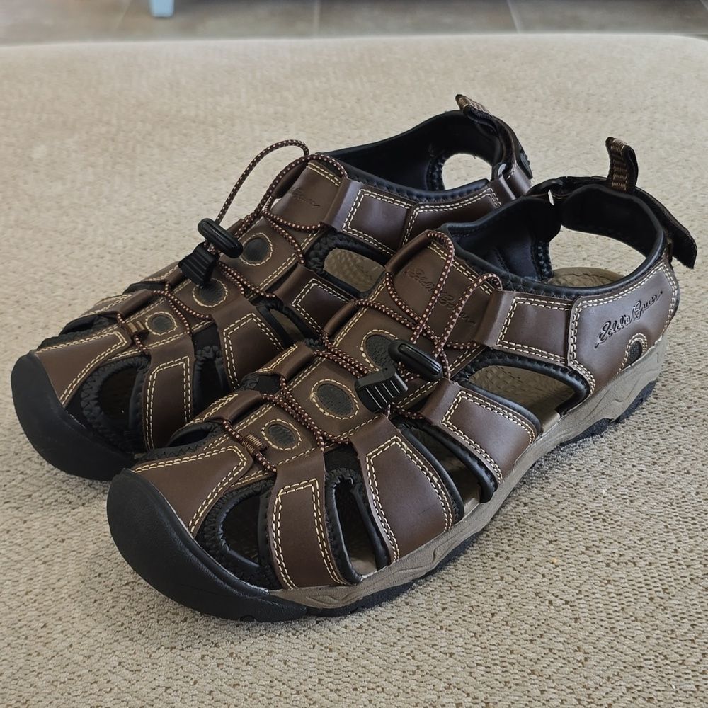 Eddie Bauer Meridian Brown Sandals - Size 9